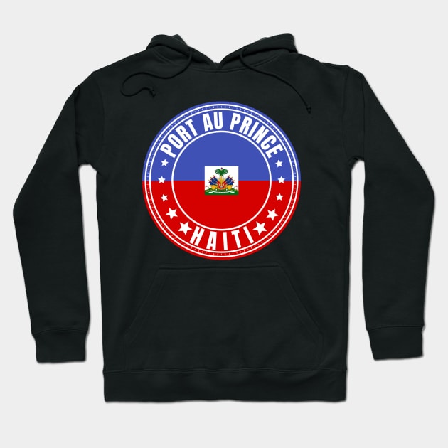 Port Au Prince Hoodie by footballomatic